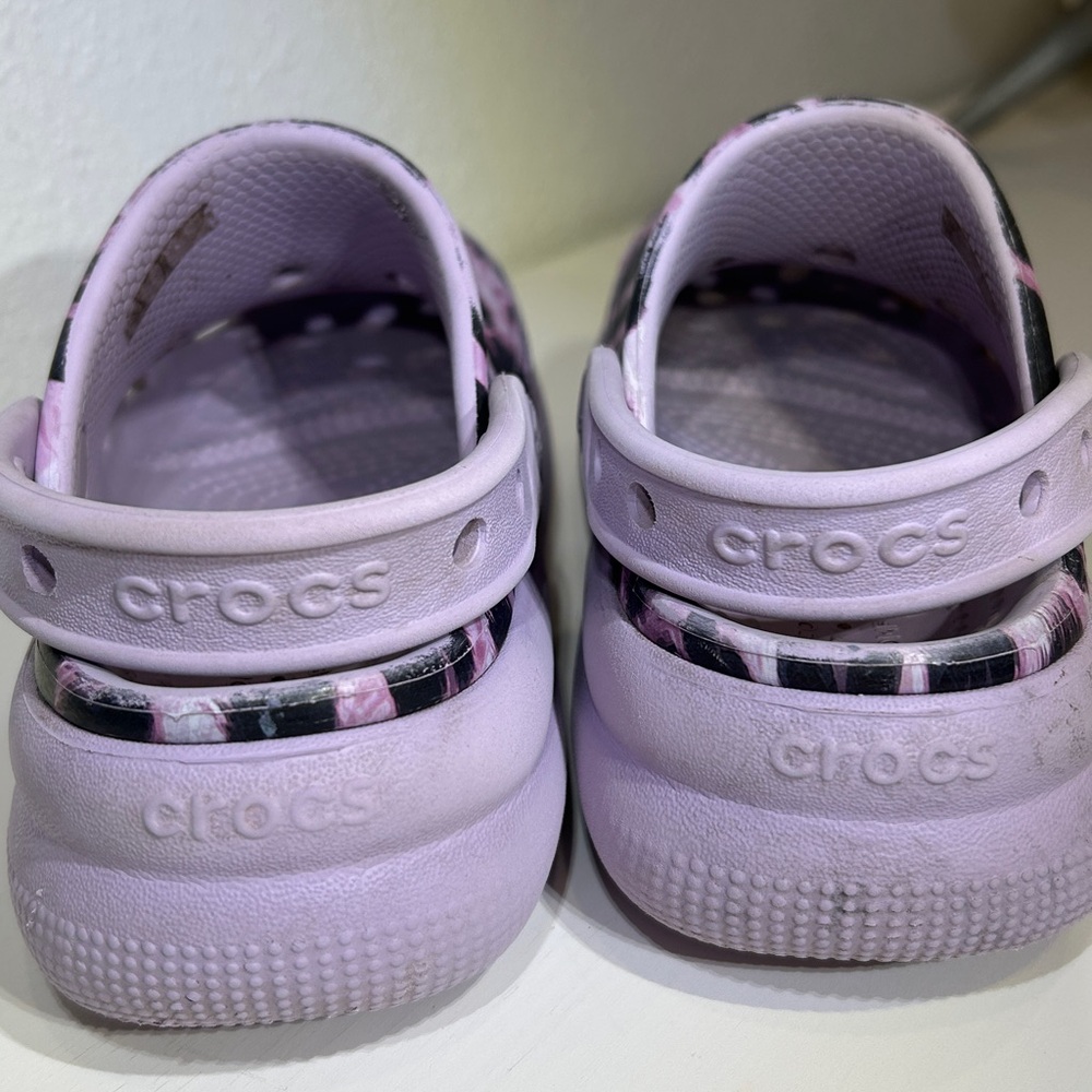 Crocs Kids Cutie Crush Platform Clog Sandal, Size 12 - Picture 5 of 11